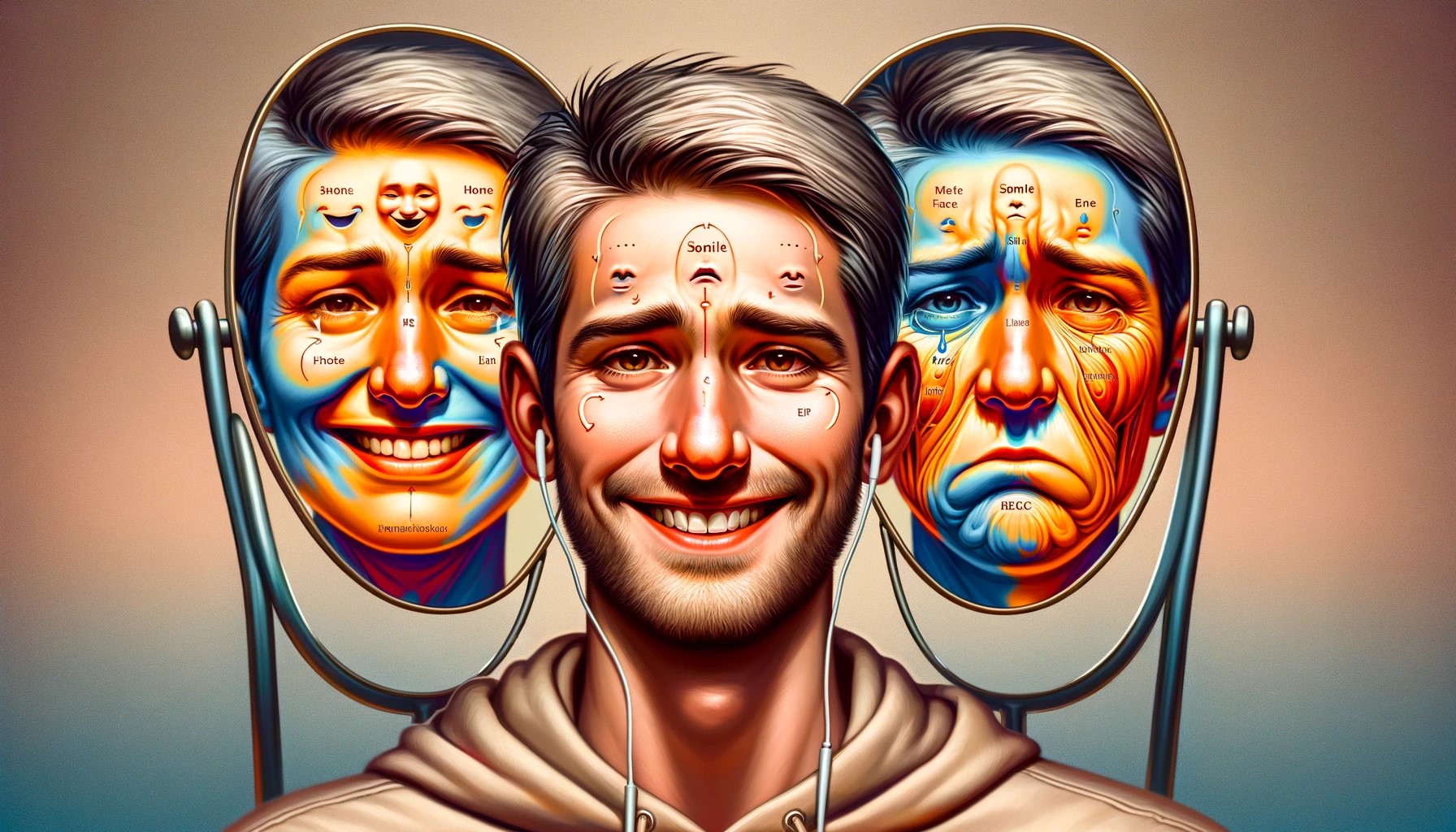 Facial Feedback Hypothesis Shaping Emotions