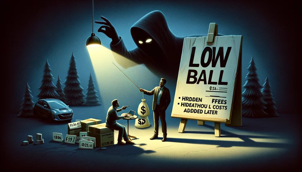 Low Ball Technique: Uncovering the Manipulative Pricing Strategy